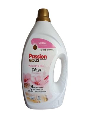 Універальний гель для прання Passion Gold Sakura 3.5л на 100 прань (3/ящ)