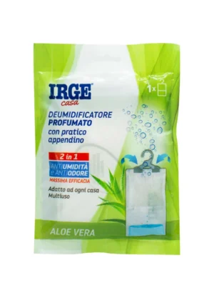 Поглинач неприємних запахів та вологи з підвіскою 500мл  Irge Aloe 8021723055384