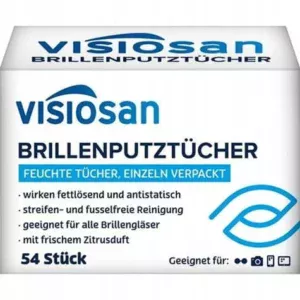 Серветки для окулярів Visisan 54шт