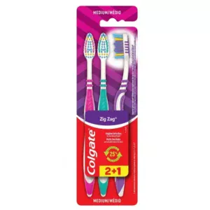 Зубна щітка Colgate Zig Zag 3шт