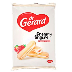 Печиво Dr. Gerard Creamy fingers Strawberry 170 г