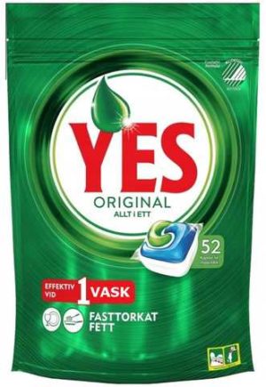 Капсули для посудомийної машини Yes Original 52шт