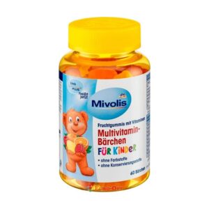 Комплекс вітамінів Mivolis Multivitamin Bärchen für Kinder (60 таб.)