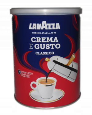 Кава заварна Lavazza Crema e Gusto 250г ж/б (12/ящ)