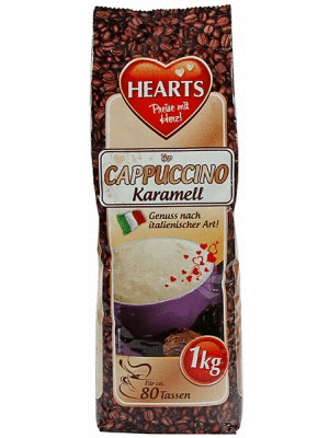 Капучіно з смаком карамелі Cappuccino Karamell 1 кг (10/ящ)