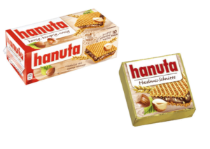 Вафлі Hanuta лісовий горіх 10*22=220г
