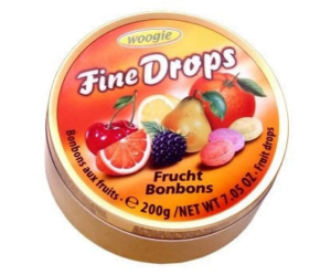 Льодяники фруктові Fine Drops 200г (10/ящ)
