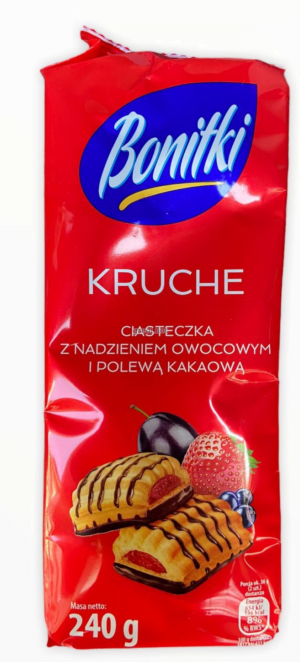 Печиво Bonitki 240г Kruche(червоне) (12/ящ)