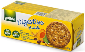 Печиво Gullon Digestive Musli 365г мюслі (15/ящ)