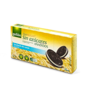 Печиво без цукру Gullon Anadidos Sandwich de cacao 210г (10/ящ)