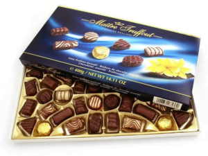 Цукерки Pralines Maitre 400г (сині)