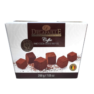 Цукерки трюфель Dellfaille Coffe 200г з смаком кави (16/ящ)