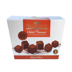 Цукерки трюфель Dellfaille Sea Salted&Caramel 200г з смаком соленої карамелі