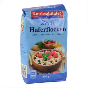 Вівсяна каша Nordwaldtaler Zarte Haferflocken 500г (синя)