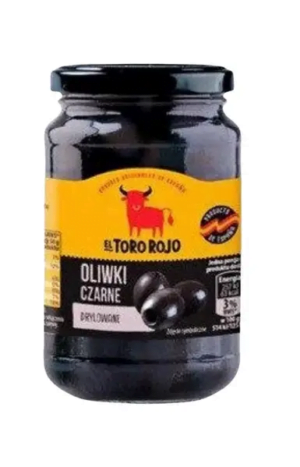 Оливки без кісточки Toro rojo 340г (чорні)