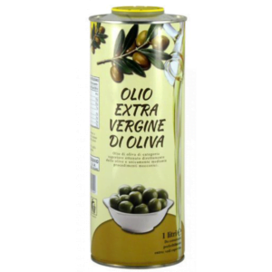 Оливкова олія Olio Extra Vergine Di Oliva 1л (тарілка) (12/ящ)