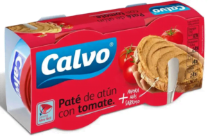 Паштет з тунця Calvo з томатами 2*165 г