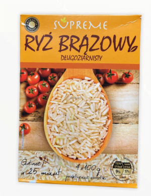 Рис Supreme Ryz Brazowy 4*100=400г