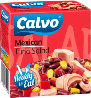 Салат з тунцем по-мексиканськи Calvo Mexican 150г (Червоний)