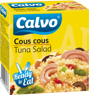 Тунець з овочами Calvo Cous Tuna Salad 150г (жовтий)
