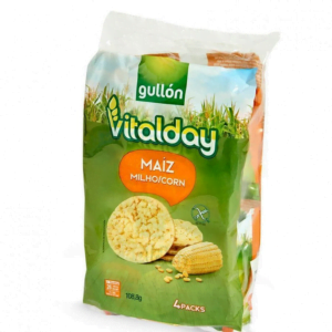 Хлібці Gullon Vitalday Maiz 108г кукурудзяні