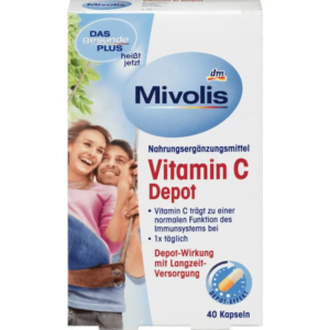 Вітаміни Mivolis VItamic C 40 капсул