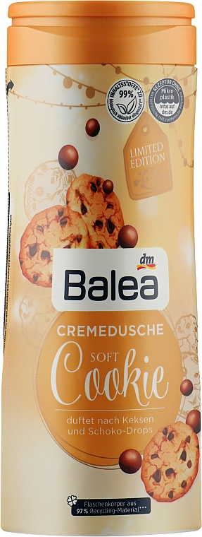 Гель для душу Balea Cookies 300мл (16/ящ)