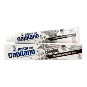 Зубна паста Pasta del Capitano 75мл Dentifrico Carbone (12/ящ) 8002140032219