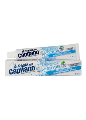 Зубна паста Pasta Del Capitano Dentifiricio Placca e Carie 75мл (12/ящ) 8002140039010