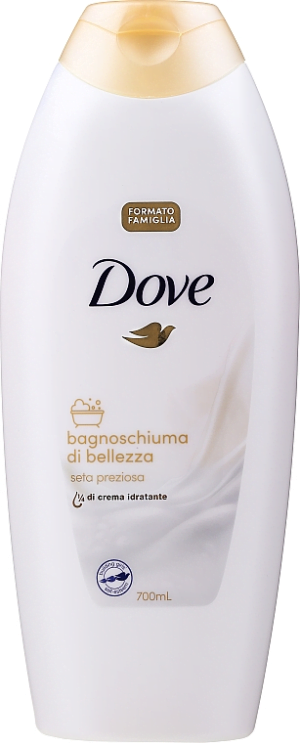 Крем-гель для душу Dove Silk 700мл шовк