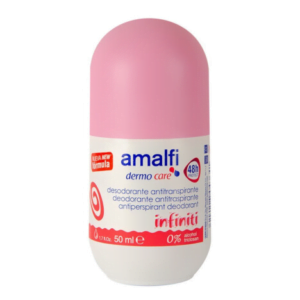 Кульковий-антиперспирант жіночий Amalfi Desodorante Infiniti 50ml (рожевий) 8414227043641