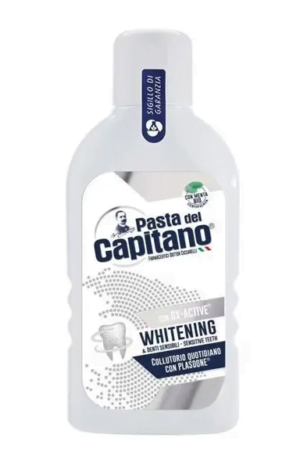 Ополіскувач для ротової порожнини Pasta Del Capitano Whitening 400мл