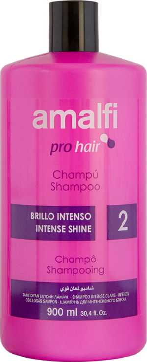 Професійний шампунь Amalfi Brillo Intenso 900 ml рожевий (9/ящ) 8414227659460