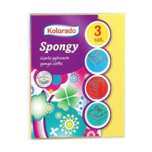 Ганчірка гумова Kolorado Spongy 3шт (24/ящ)