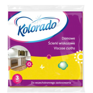Ганчірка універсальна Kolorado Domowe 3шт (40/ящ)