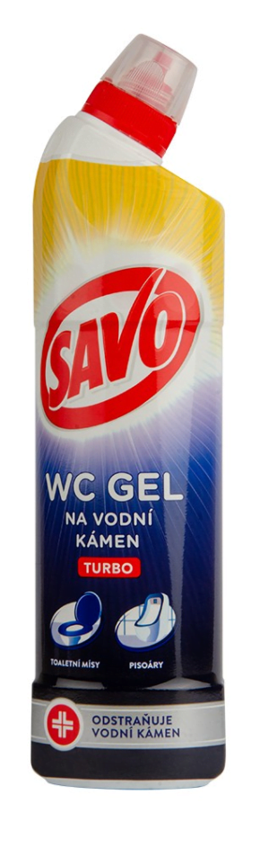 Гель для WC без хлору Savo 750мл Turbo (12/ящ)