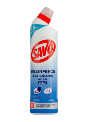 Гель для WC без хлору Savo 750мл океан (12/ящ)