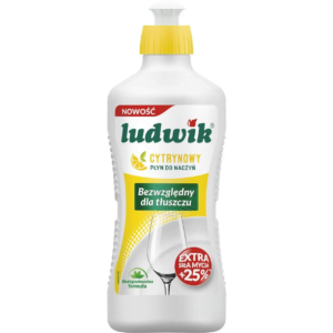 Засіб для миття посуди Ludwik cytrynowy 900мл лимон (12/ящ) 5900498028386