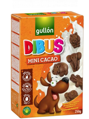 Дитяе печиво Gullon Mini Cacao 250 г (12/ящ)