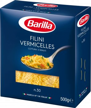 Barilla Filini Vermicelles n.30 500г (14/ящ)