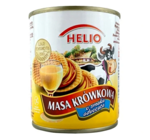 Згущене молоко Helio лікер advocat 400г