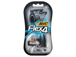 Одноразові бритви Bic Flex 4 чоловічі 3 шт (10/ящ) 3086123220614