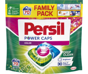 Капсули для прання Persil power caps 70шт колор