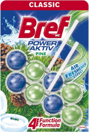 Вклад для WC Bref хвоя 2*50г 2шт