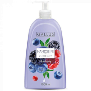 Рідке мило з дозатором  Gallus Blueberry лісові ягоди 1 л
