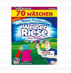 Пральний порошок для кольорового Weiser Riese 3.85кг на 70 прань