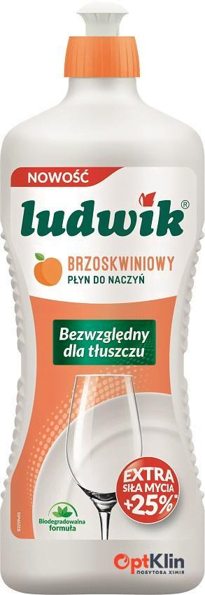 Засіб для миття посуди Ludwik 900мл персик