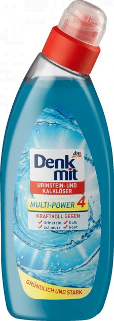 Гель для чищення WC Denkmit multi-power Kalkloser  4  750мл (8/ящ) 4010355490773