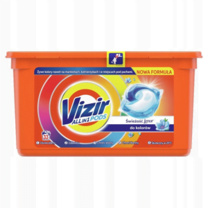 Капсули для прання Vizir Lenor 33шт (3/ящ) 8001841975023