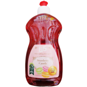 Плин для миття посуди W5 strawberry & candy, 500 мл